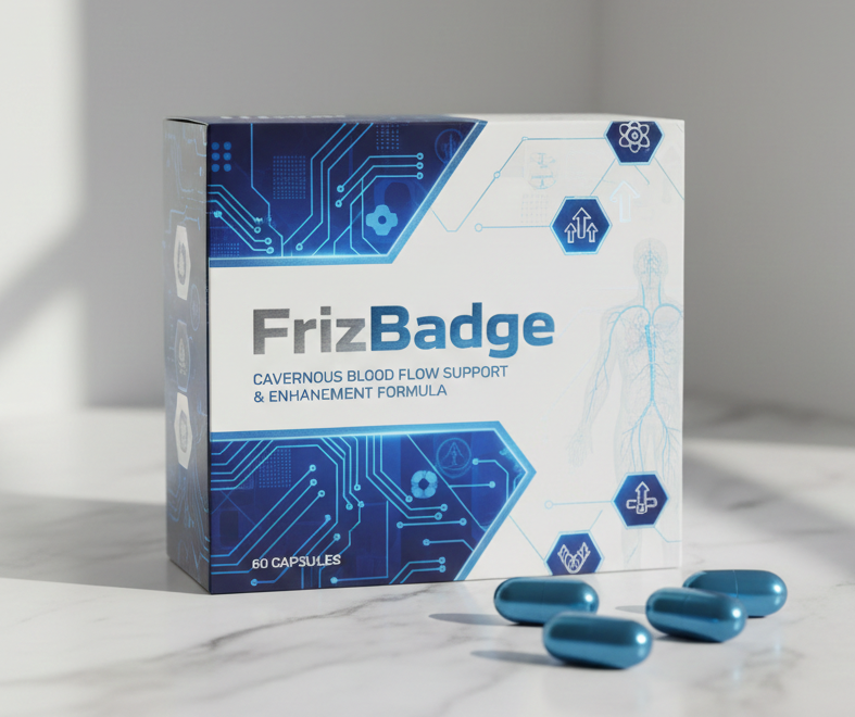 FrizBadge капсули для чоловічої підтримки